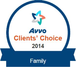 Avvo Rating Clients Choice 2014 - Family